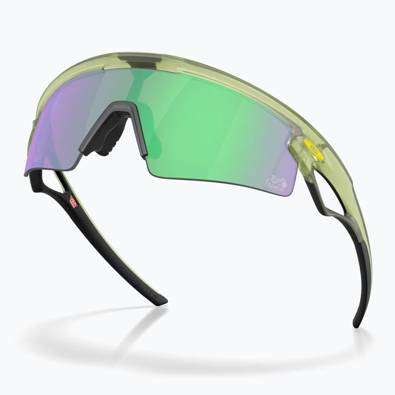 Okulary przeciwsłoneczne Oakley Sphaera Strike Tour De France matte fern/prizm road jade 4