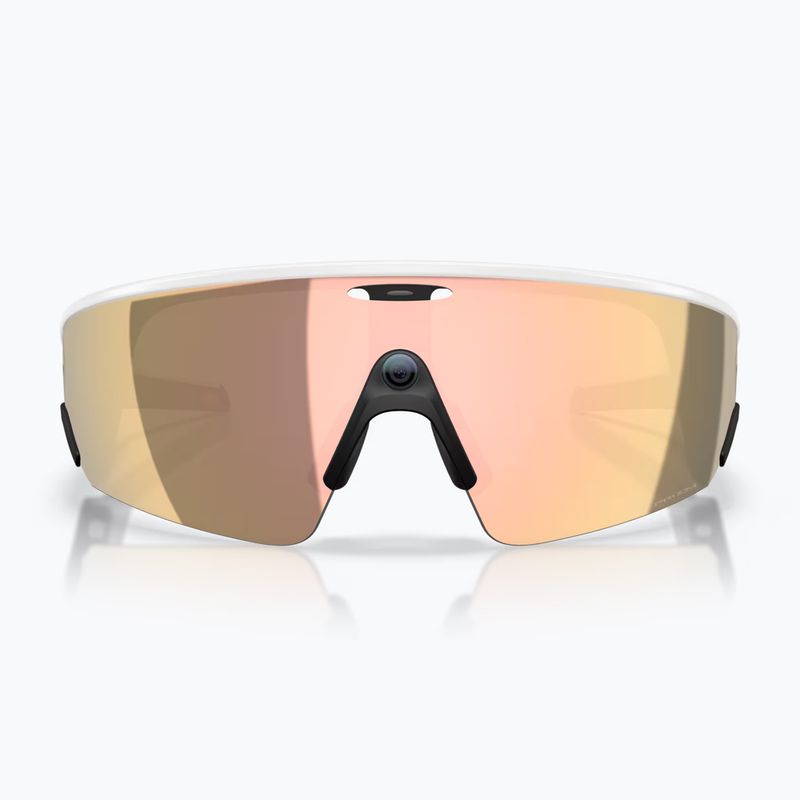 Okulary przeciwsłoneczne Oakley Meta Vanguard white/prizm rose gold 2