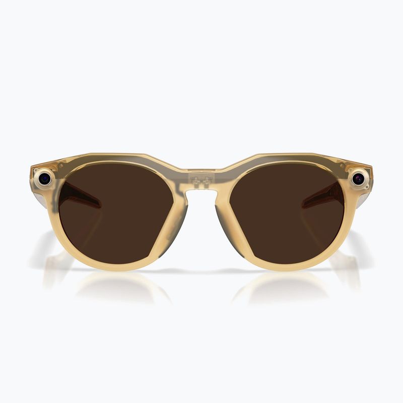Okulary z kamerą Oakley Meta HSTN light curry/transitions brown 2