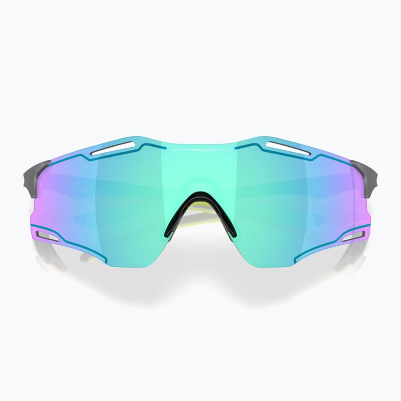 Okulary przeciwsłoneczne Oakley Cybr Zero matte carbon/prizm sapphire with uranium ink 5
