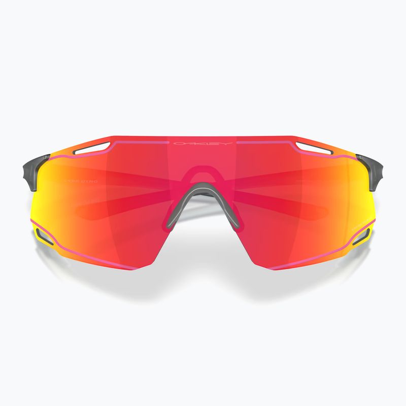 Okulary przeciwsłoneczne Oakley Cybr Dyno matte crystal black/prizm ruby with pink ink 3