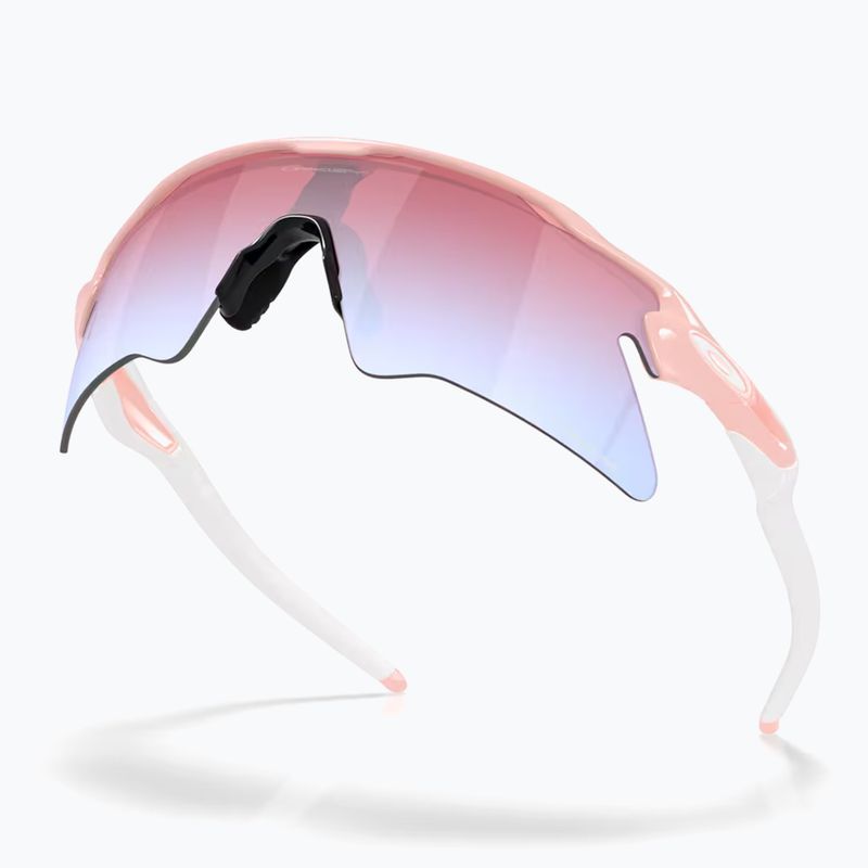 Okulary przeciwsłoneczne Oakley Radar EV Heater pink milkshake/prizm snow sapphire 4