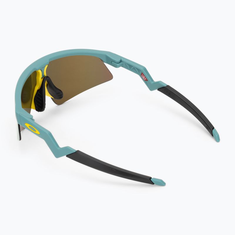 Okulary przeciwsłoneczne dziecięce Oakley Resistor Sweep matte pacific/prizm ruby 2