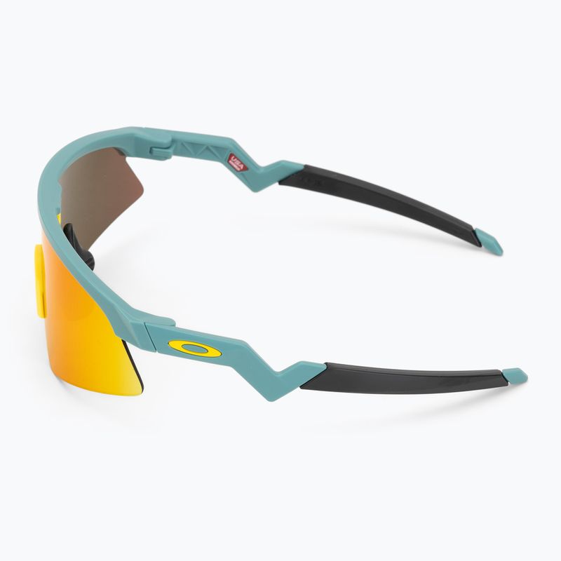Okulary przeciwsłoneczne dziecięce Oakley Resistor Sweep matte pacific/prizm ruby 4