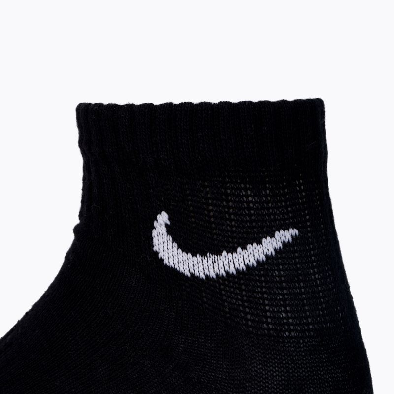 Skarpety Nike Everyday Lightweight Ankle 3 pary black/white 4