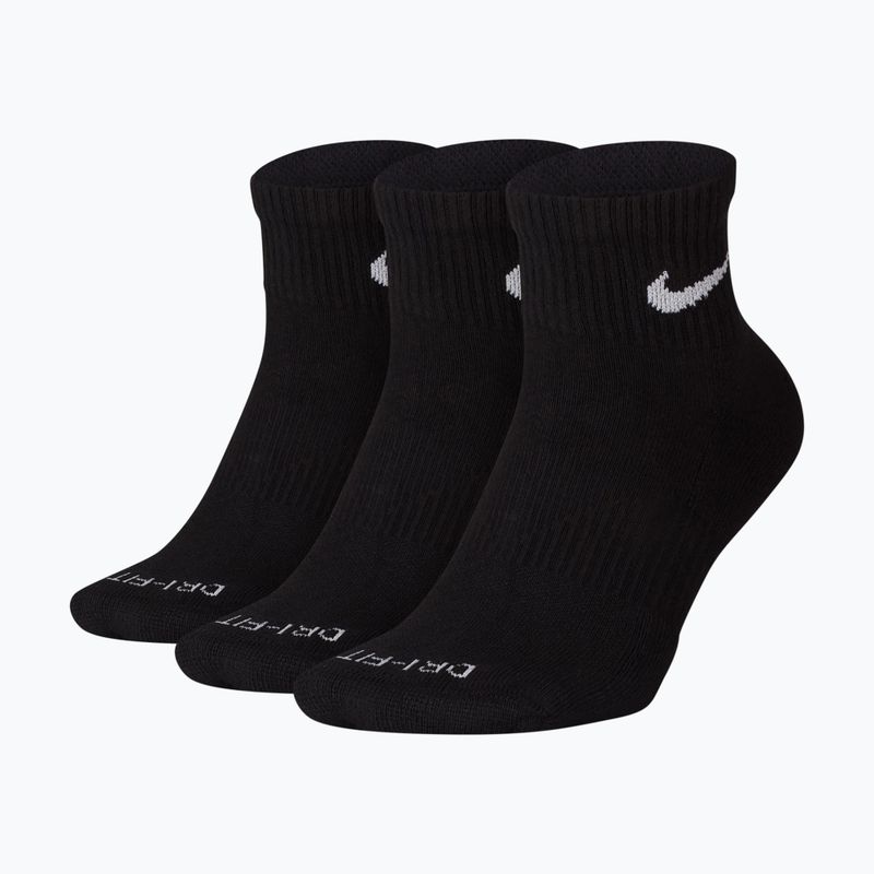 Skarpety Nike Everyday Plus Cushioned Ankle 3 pary black/white