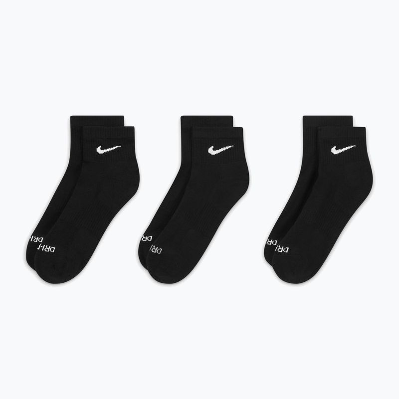 Skarpety Nike Everyday Plus Cushioned Ankle 3 pary black/white 3