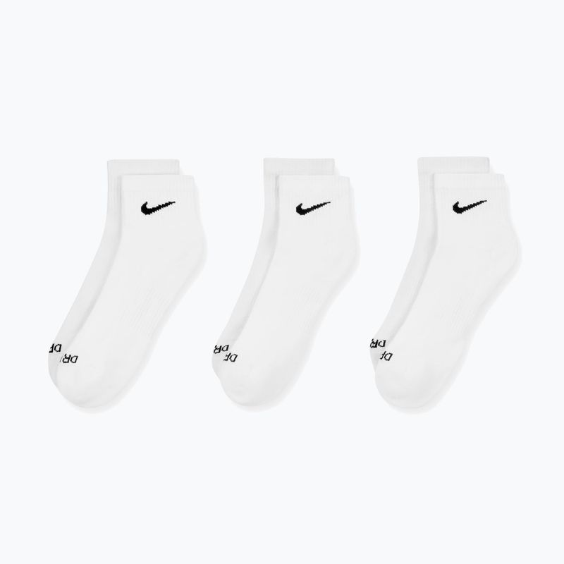 Skarpety Nike Everyday Plus Cushioned Ankle 3 pary white/black