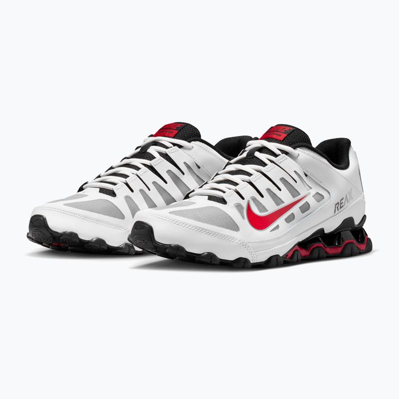 Buty treningowe męskie Nike Reax 8 Tr Mesh white/black/gym red 3