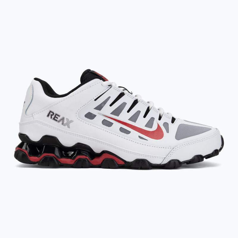 Buty treningowe męskie Nike Reax 8 Tr Mesh white/black/gym red 2