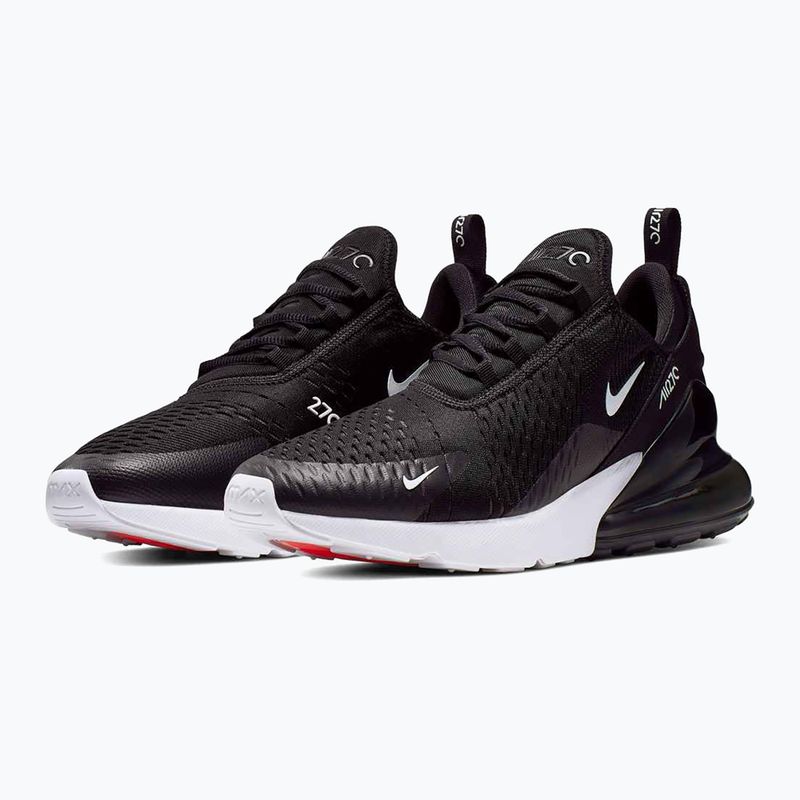 Buty męskie Nike Air Max 270 black/anthracite/white/solar red 3
