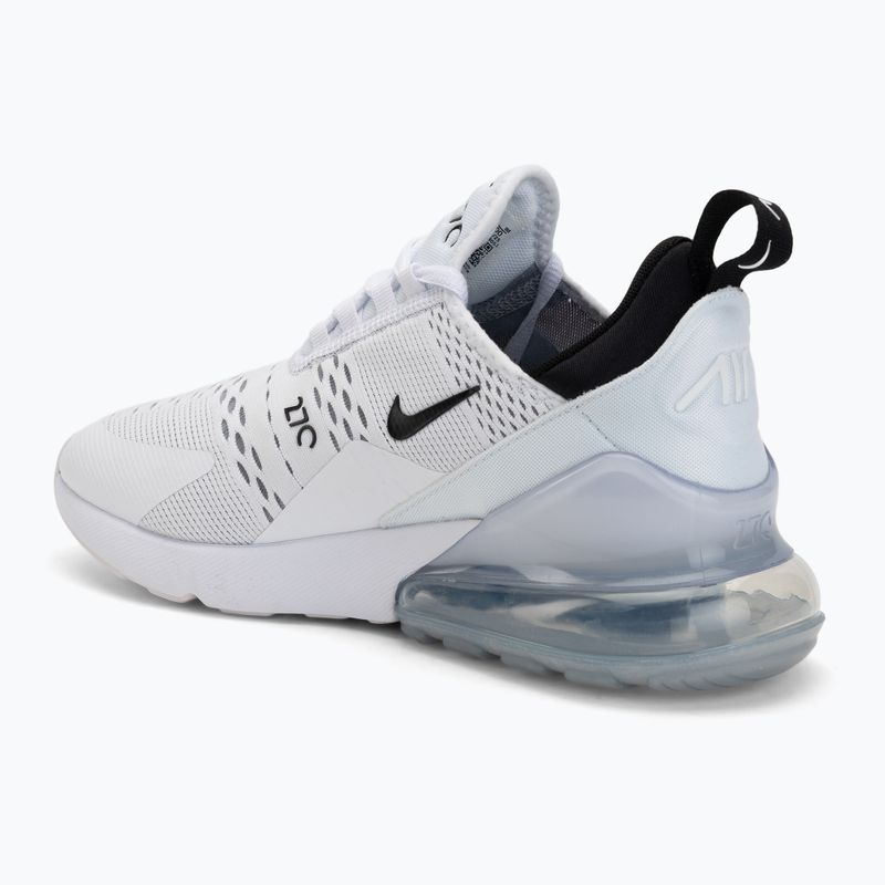 Buty męskie Nike Air Max 270 white/white/black 3