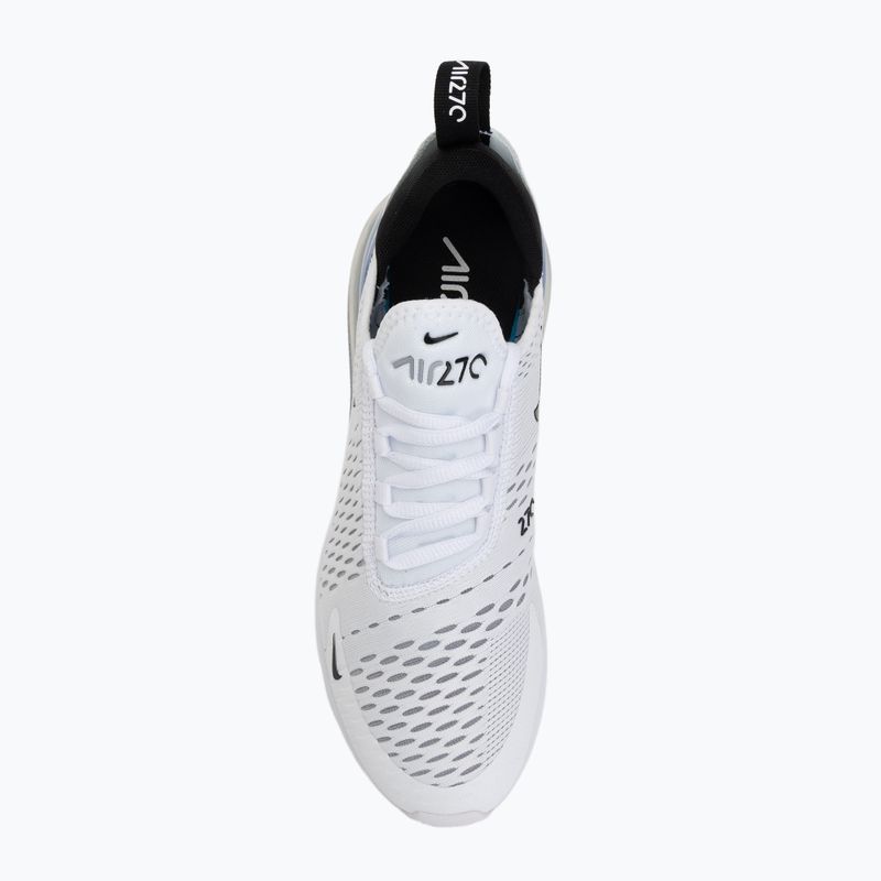 Buty męskie Nike Air Max 270 white/white/black 5