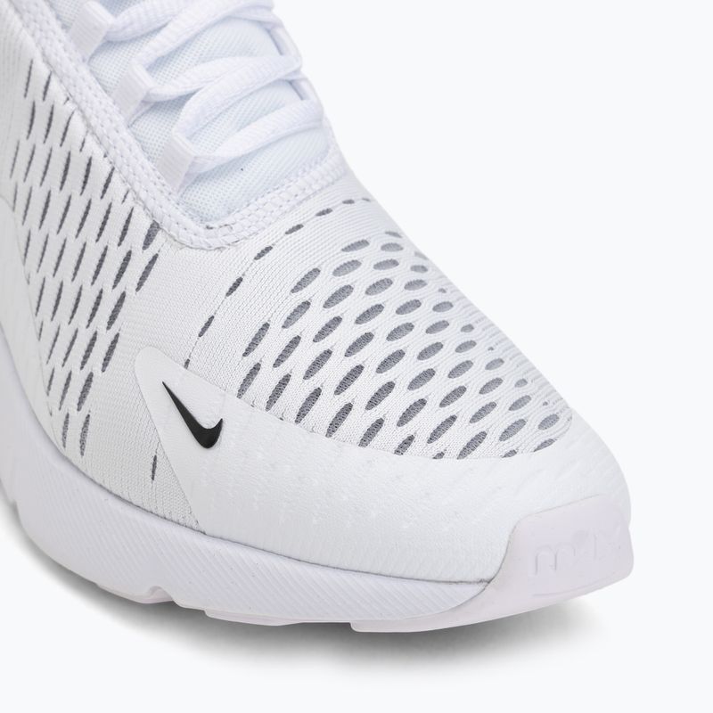 Buty męskie Nike Air Max 270 white/white/black 7