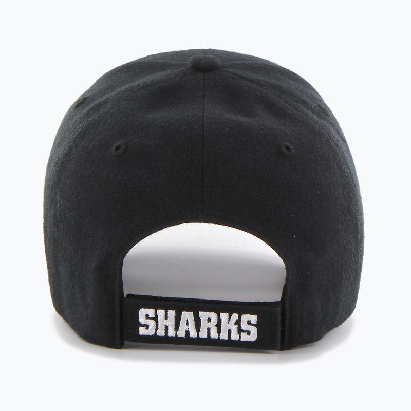 Czapka z daszkiem 47 Brand NHL San Jose Sharks MVP black 2