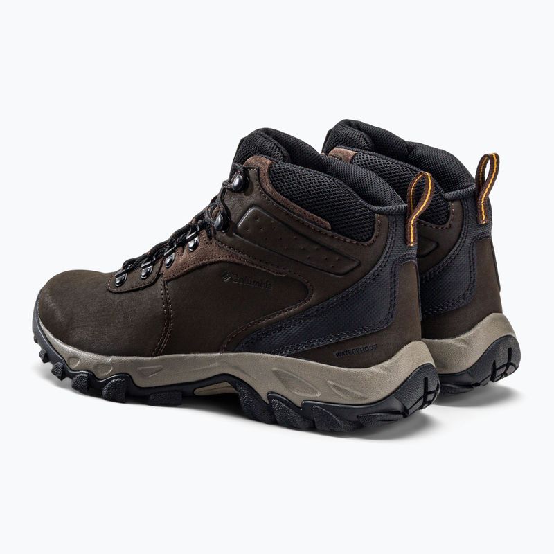 Buty trekkingowe męskie Columbia Newton Ridge Plus II Wp cordovan/squash 3