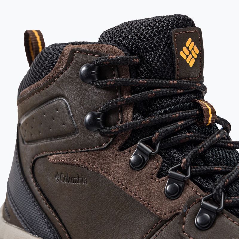 Buty trekkingowe męskie Columbia Newton Ridge Plus II Wp cordovan/squash 8