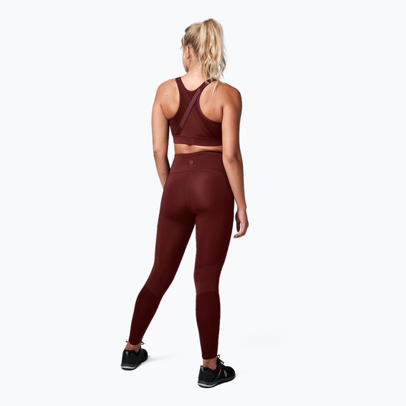 Biustonosz treningowy STRONG ID Z1T02685 bordowy 2