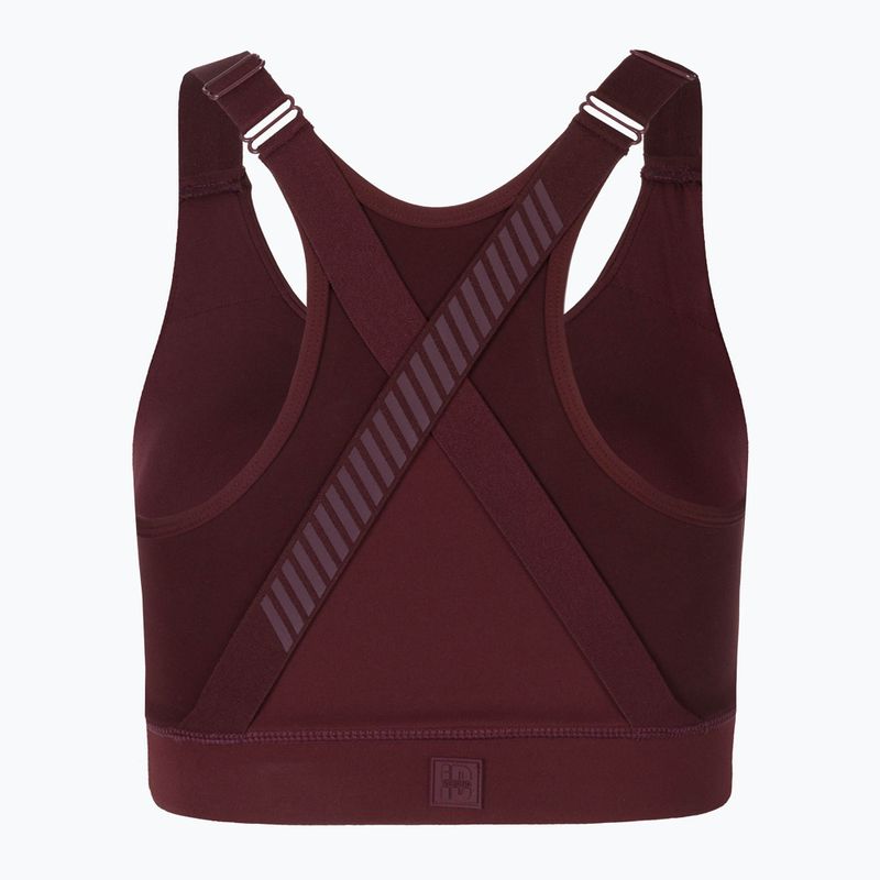Biustonosz treningowy STRONG ID Z1T02685 bordowy 7