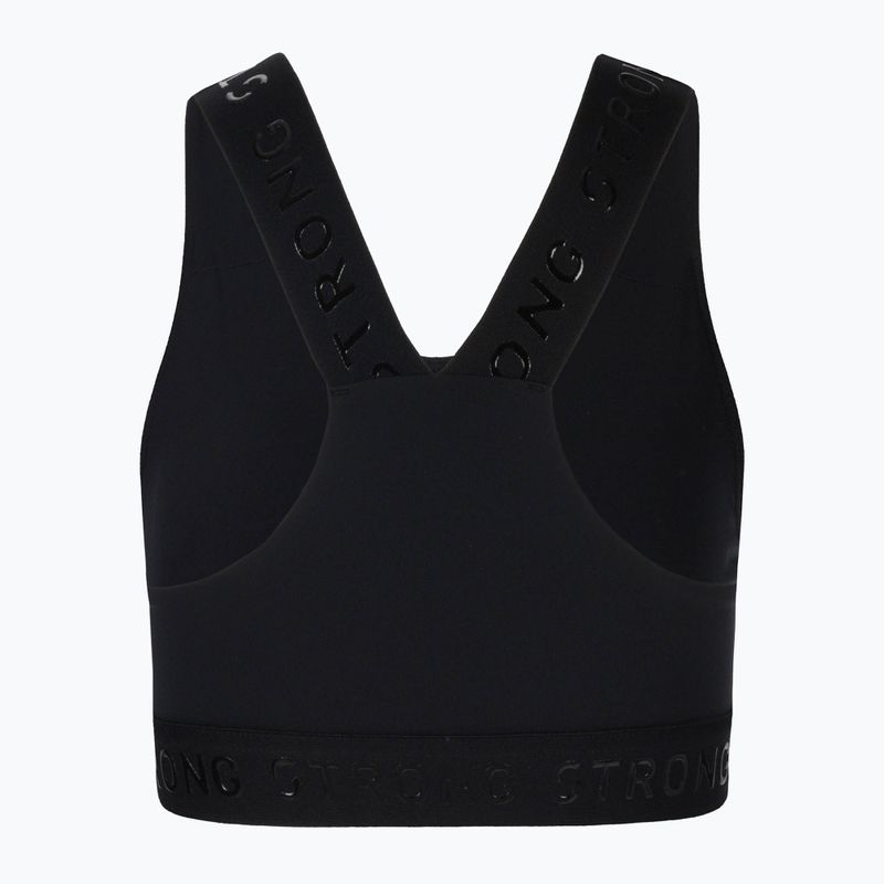 Biustonosz treningowy STRONG ID Essential Sports czarny 6