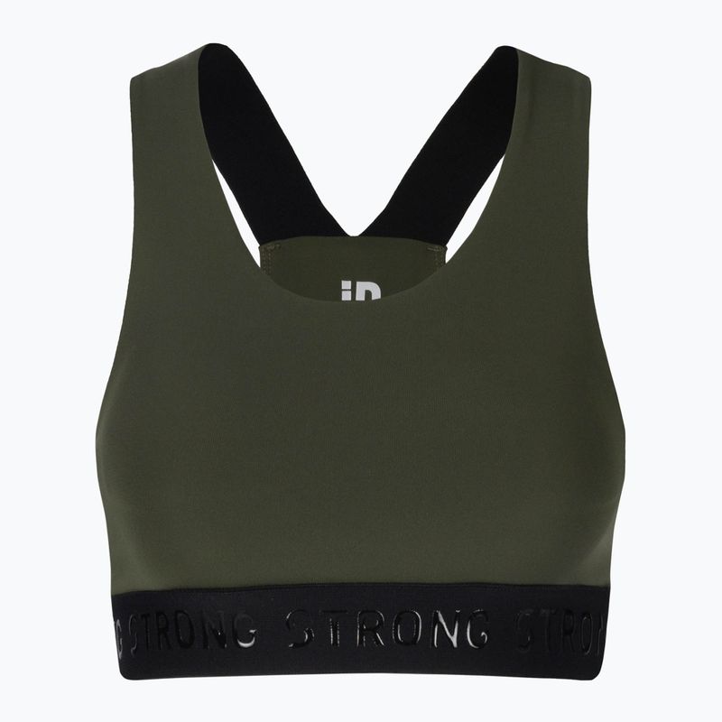 Biustonosz treningowy STRONG ID Essential Sports zielony 4