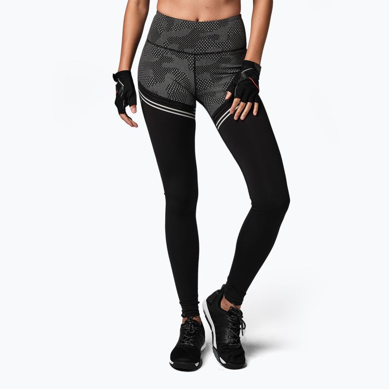Legginsy damskie STRONG ID Performance czarne 2