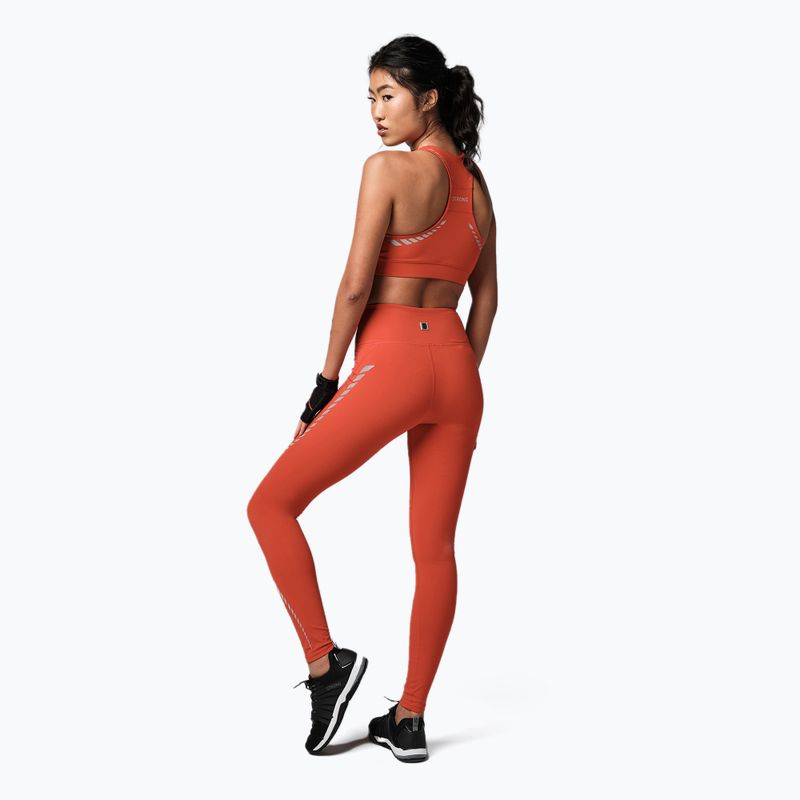 Legginsy damskie STRONG ID Z1B01261 czerwone 4