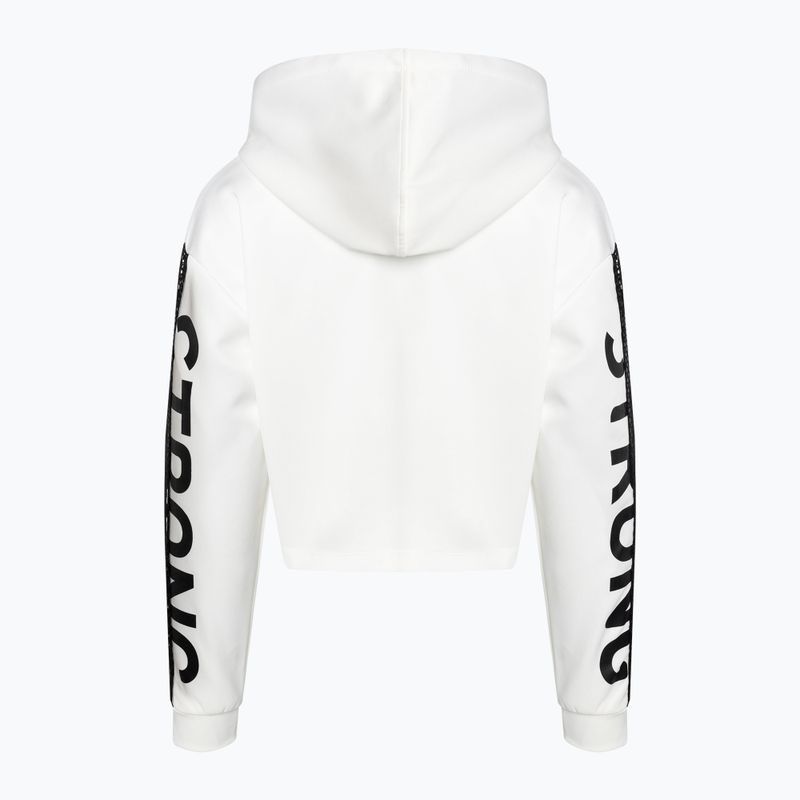 Bluza damska STRONG ID Branded Crop biała 7