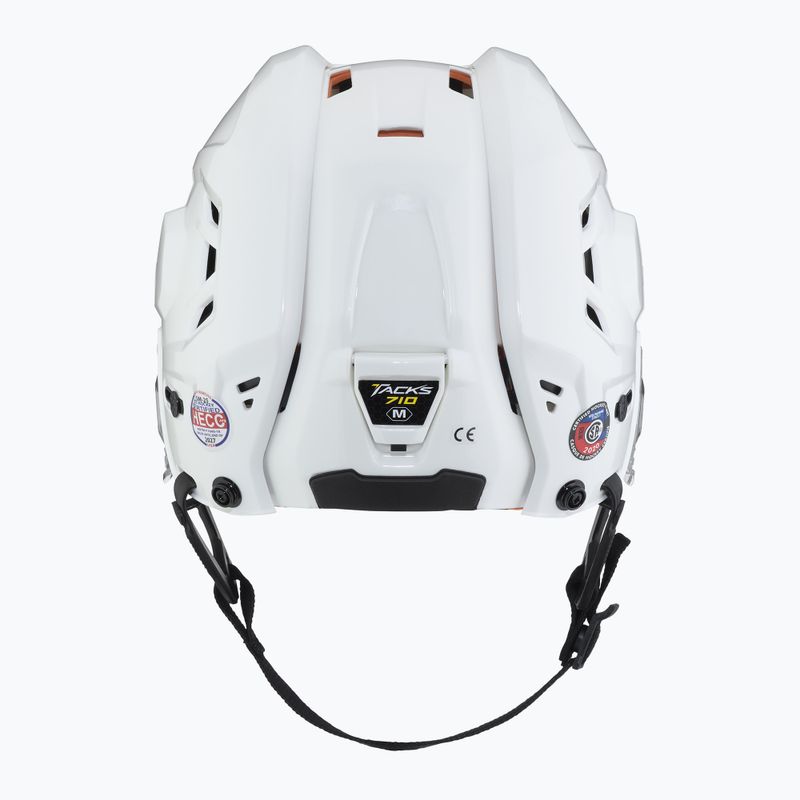 Kask hokejowy CCM Tacks 710 white 4