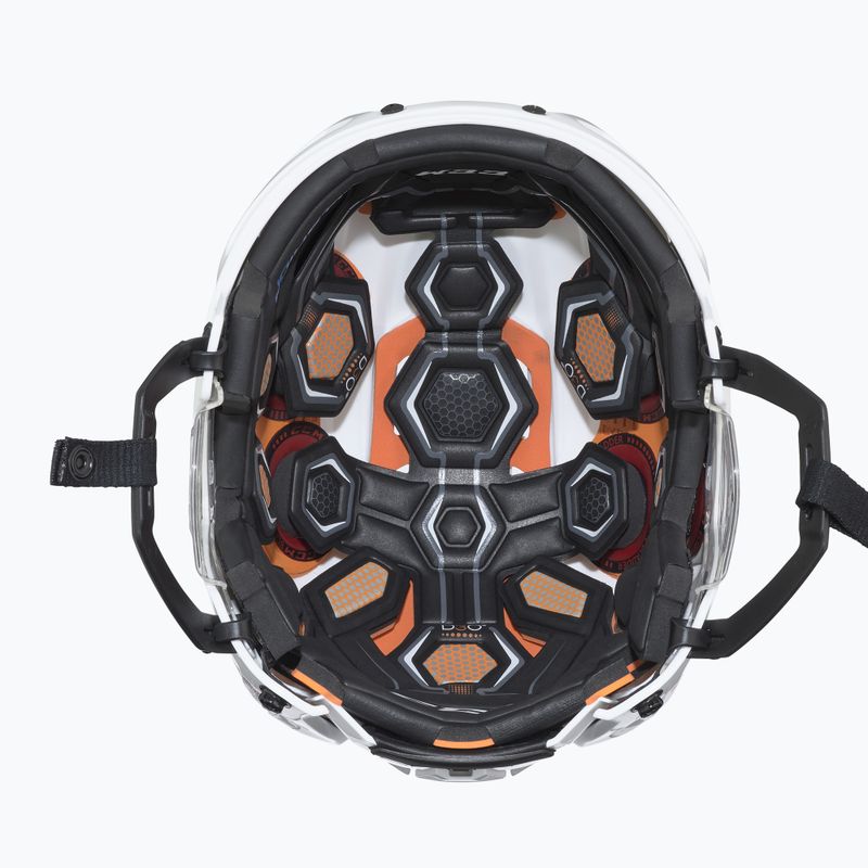 Kask hokejowy CCM Tacks 710 white 5
