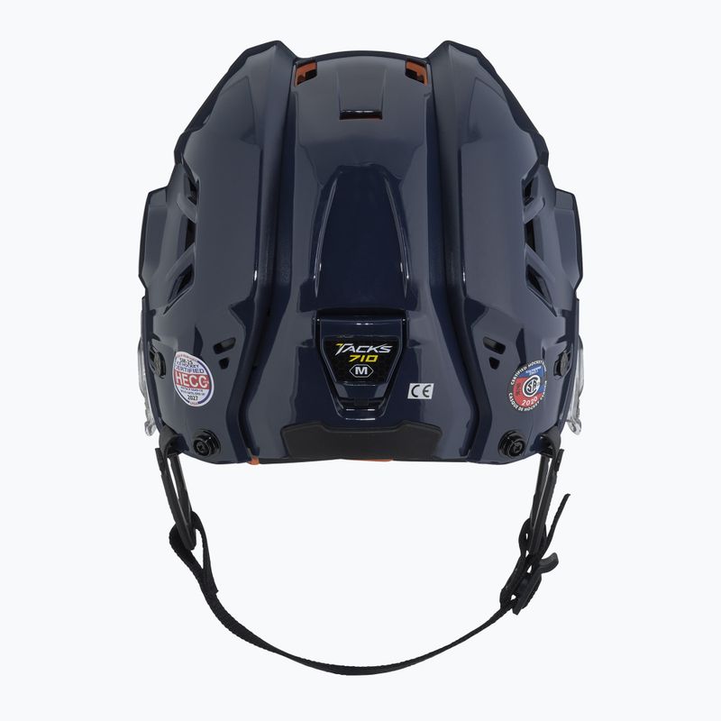 Kask hokejowy CCM Tacks 710 Combo navy 4