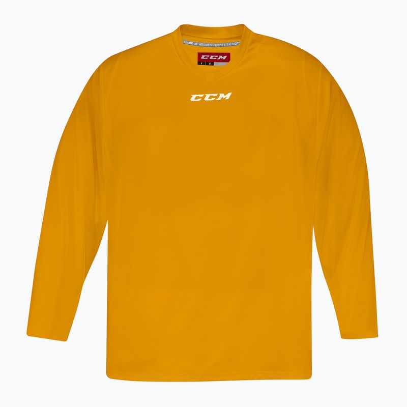 Longsleeve hokejowy dziecięcy CCM 5000 JR sunflower
