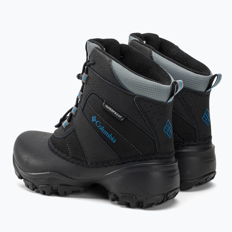 Śniegowce dziecięce Columbia Rope Tow III WP Boy black/dark compass 3