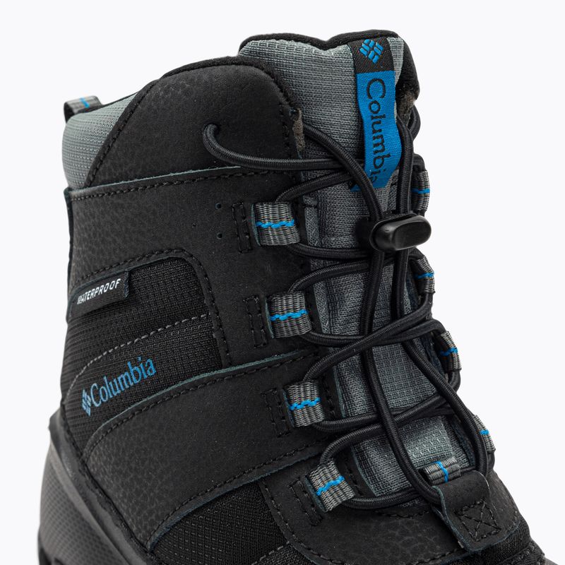Śniegowce dziecięce Columbia Rope Tow III WP Boy black/dark compass 8