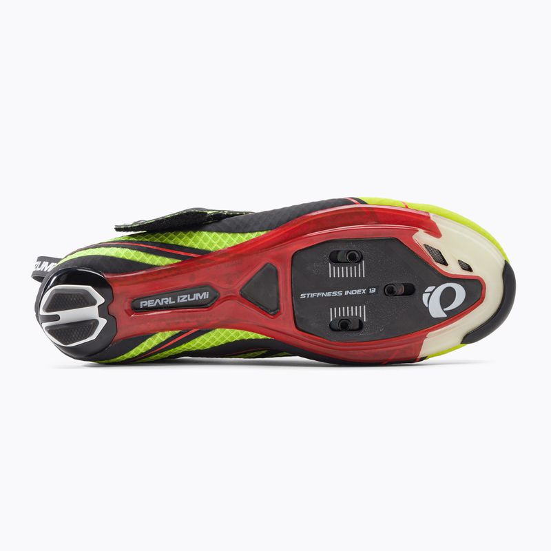 Buty triathlonowe męskie PEARL iZUMi Tri Fly PRO V3 lime punch/black 4