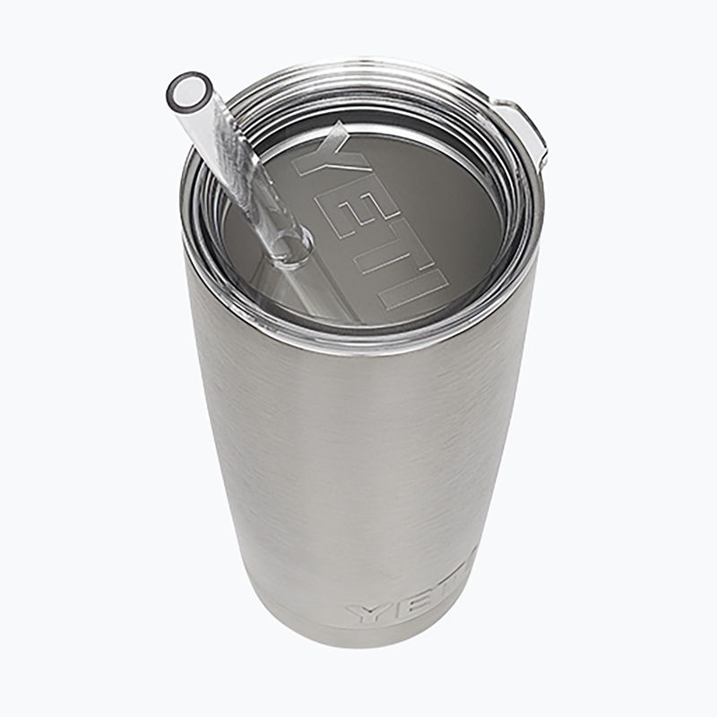 Nakrętka do butelki YETI Straw Lid R20 stainless 2