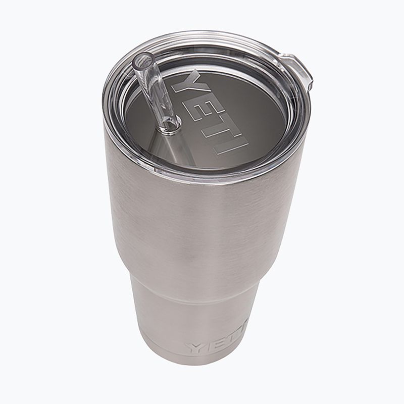 Nakrętka do butelki YETI Straw Lid R30 stainless 2