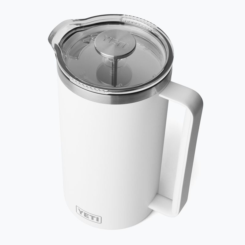 Zaparzacz do kawy YETI French Press 1,9 l white 3