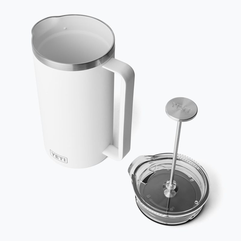 Zaparzacz do kawy YETI French Press 1,9 l white 5