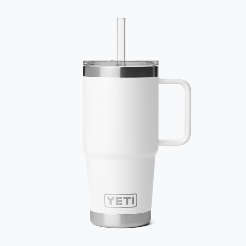 Kubek termiczny YETI Rambler Straw 739 ml white