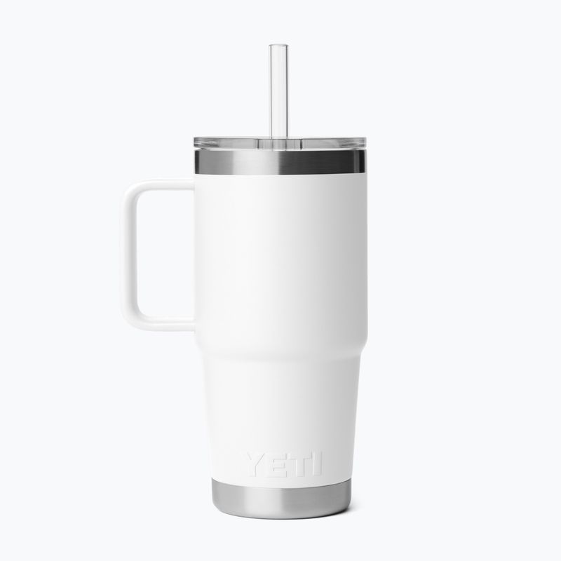 Kubek termiczny YETI Rambler Straw 739 ml white 2