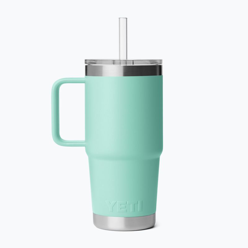 Kubek termiczny YETI Rambler Straw 739 ml seafoam 2