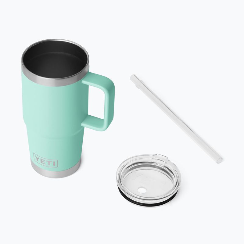 Kubek termiczny YETI Rambler Straw 739 ml seafoam 4