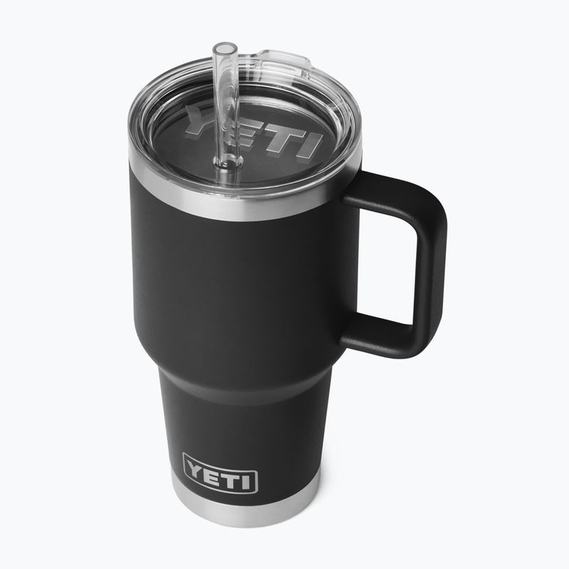Kubek termiczny YETI Rambler Straw 1000 ml black 3
