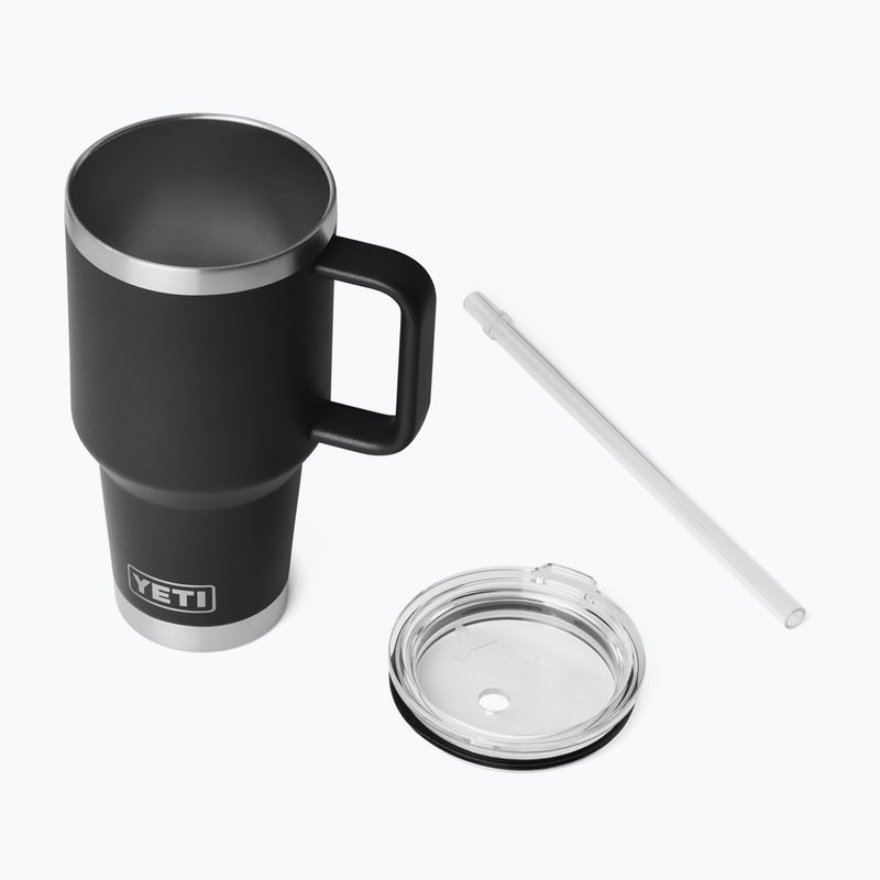 Kubek termiczny YETI Rambler Straw 1000 ml black 4