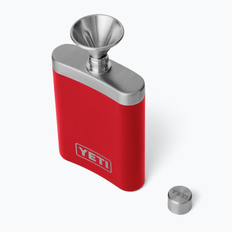 Piersiówka YETI Flask 200 ml rescue red 5