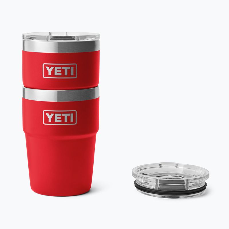 Termos YETI Rambler Stackable 473 ml rescue red 4