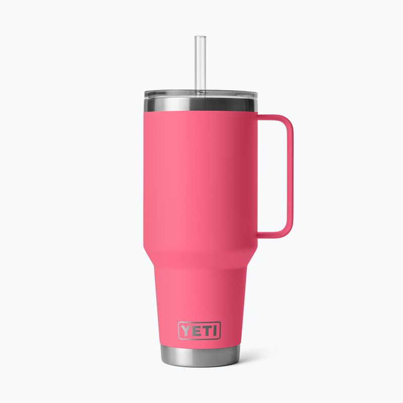 Kubek termiczny YETI Rambler Straw 1200 ml tropical pink