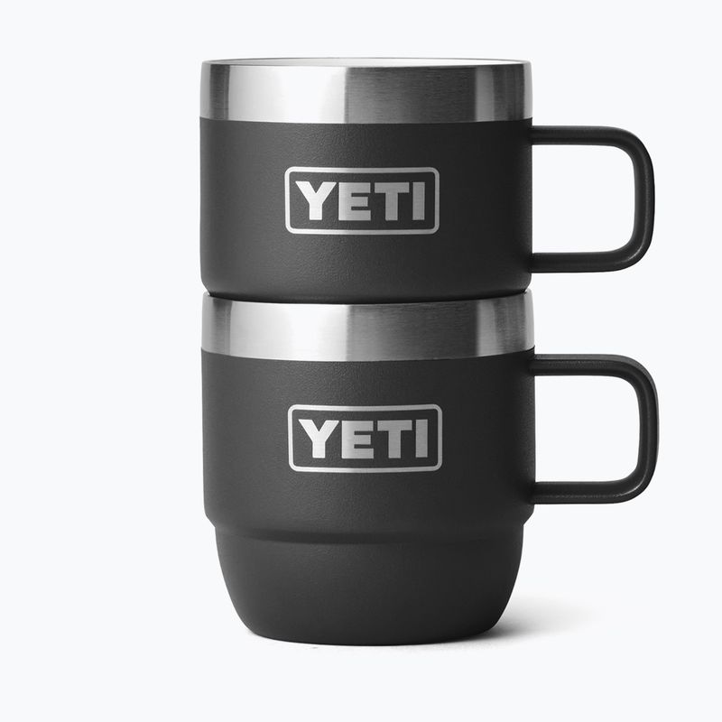 Kubek YETI Rambler 177 ml 2 szt. black 3