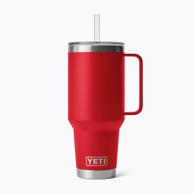 Kubek termiczny YETI Rambler Straw 1200 ml rescue red